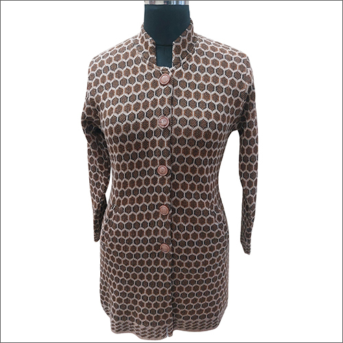 Ladies Long Fancy Cardigan