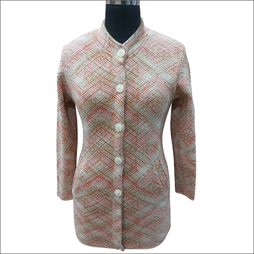 Ladies O Neck Long Cardigan