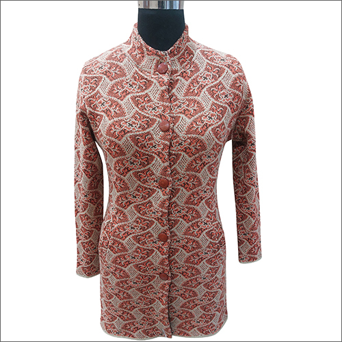 Ladies O Neck Long Winter Cardigan