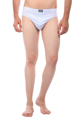 SEMANTIC COTTON BRIEFS - INNER WAISTBAND - PRINTED