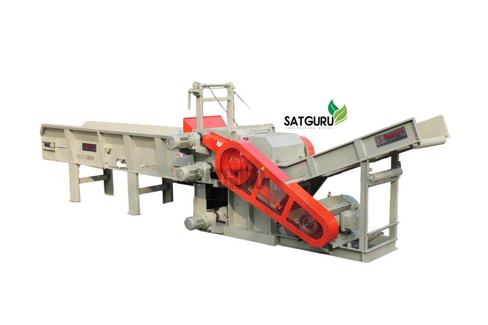 Veneer Waste Chipper Machine