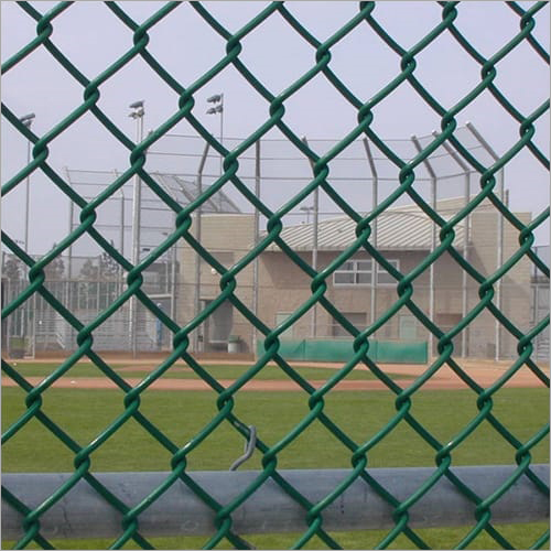 Poly Coated Play Ground Chain Link Fencing