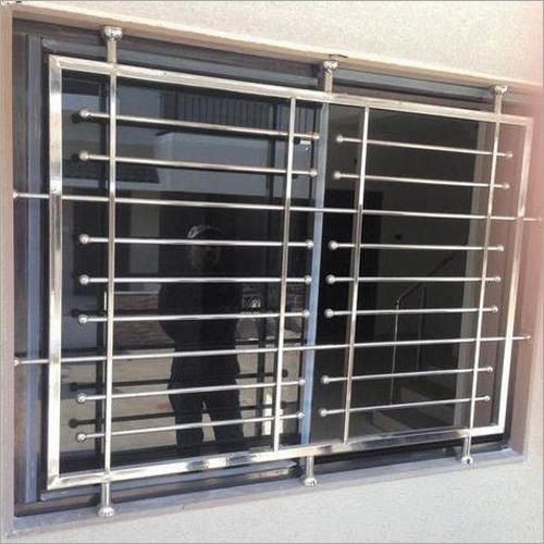 Stainless Steel Window Grills Size: As Per Requirement