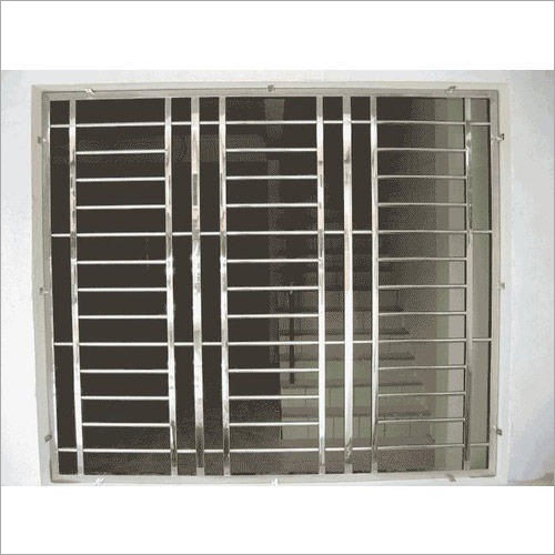 Rectangular Stainless Steel Safety Window Grills Size: As Per Requirement