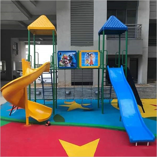 Outdoor Children Play Slide