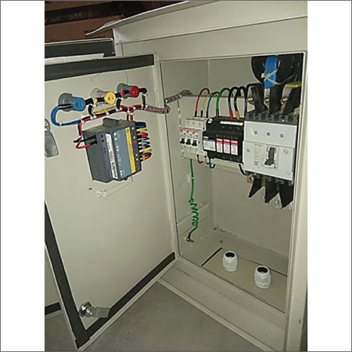 White Solar Ac Distribution Box