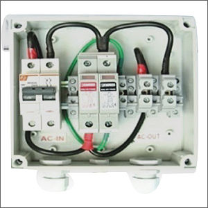 White 5 To10 Kw Single Phase Ac Distribution Box