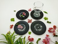 Soapstone Coaster II Model no. 83 II Black Color