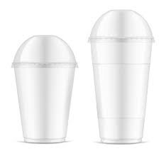 Plastic disposable cups
