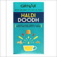 Haldi Instant Milk Premix - 10 Pcs Pack, Easy-to-use Boxed Milk Premix For Convenient Preparation Of Traditional Haldi Milk