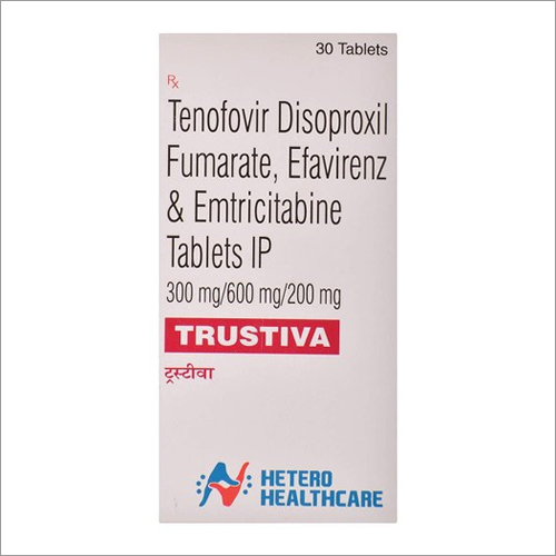 Tenofovir Disoproxil Fumarate Efavirenz And Emtricitabine Tablets IP