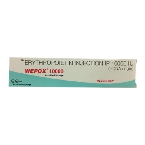 10000  IU Erythropoietin Injection IP