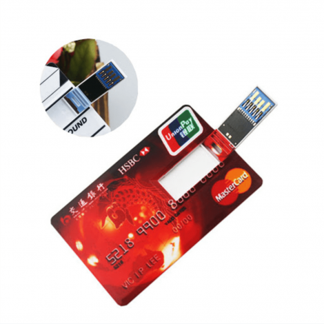 Credit Card Shape Pendrive 3.0