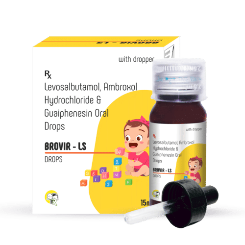 Ambroxol Levosalbutamol and Guaiphensin Drop