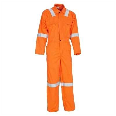 Mens Orange Safety Dangri Suit