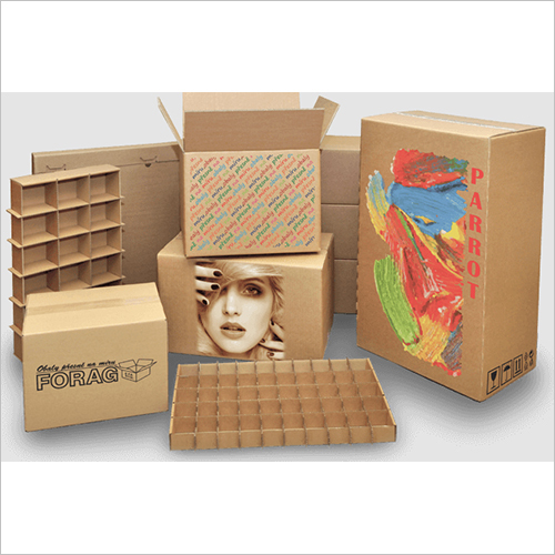 Glossy Lamination Promotional Printed Corrugated Box