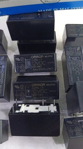 G2RL-1-DC12,OMRON BLACK 12AMP 5PIN,1C/O RELAY 12VDC