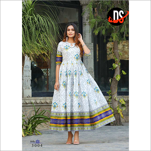 Bandhani Cotton Designer Kurti