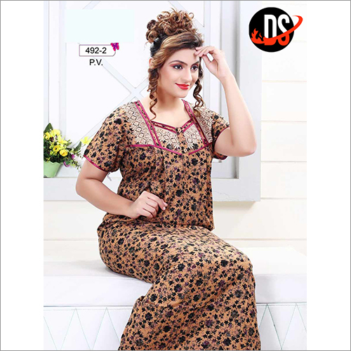 Ladies Fancy Printed Nighty
