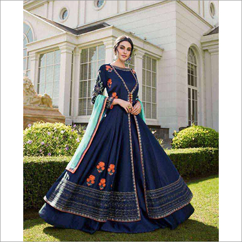 Ladies Party Wear Long Gown