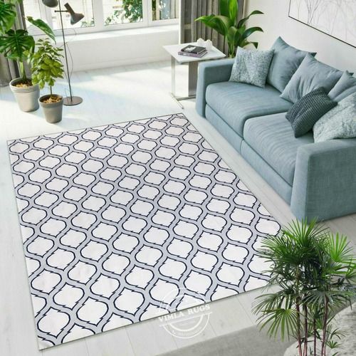 Cotton Flat Weave Area Rug