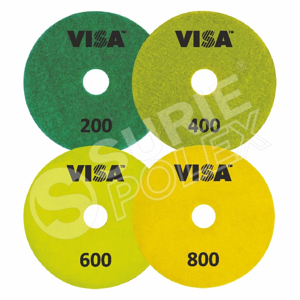 DCRF VISA FLEXIBLE POLISHING PADS