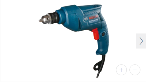 Blue Bosch Hand Drill Gbm 350