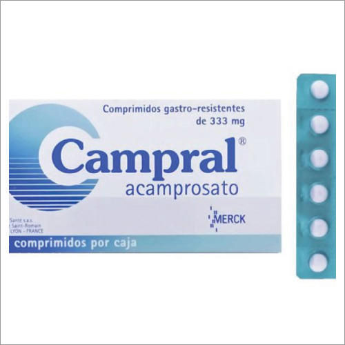 333 Mg Acamprosate Tablet General Medicines