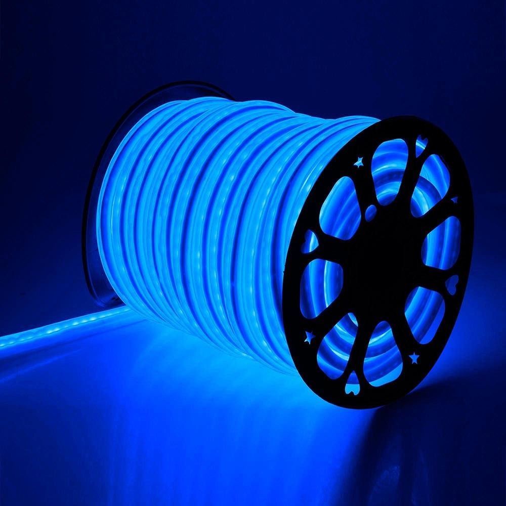 Neon  Blue rope light