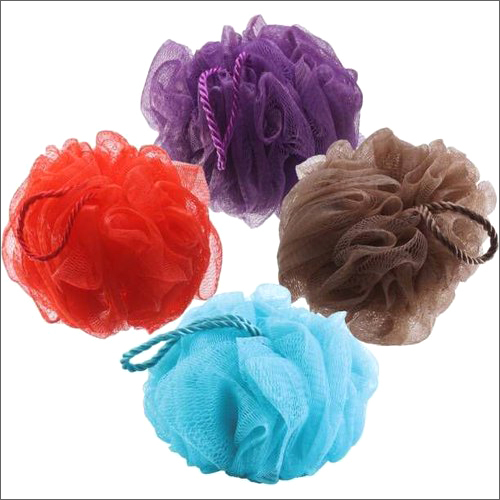 Bathroom Loofah Sponge - High Grade Plastic Multi Color | Long Lasting Effects for Skin-Friendly Exfoliation and Cleaning