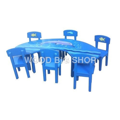 Kids Bean Shape Table