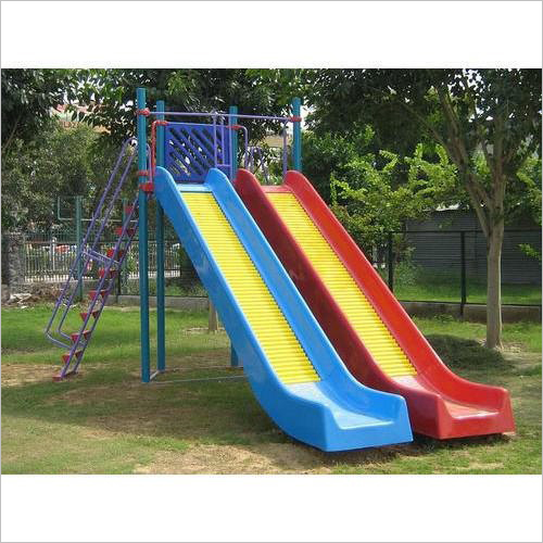 Playground Double Slide