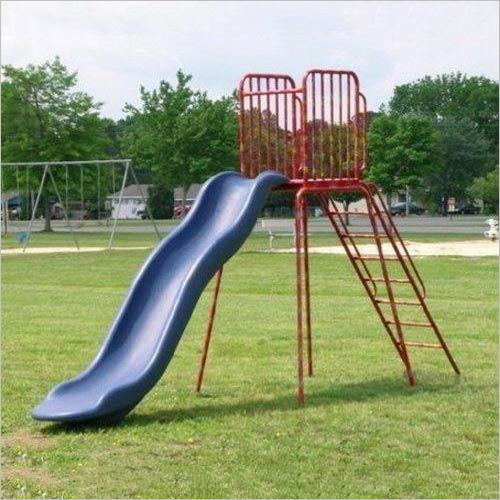 Outdoor Playground FRP Wave Slide