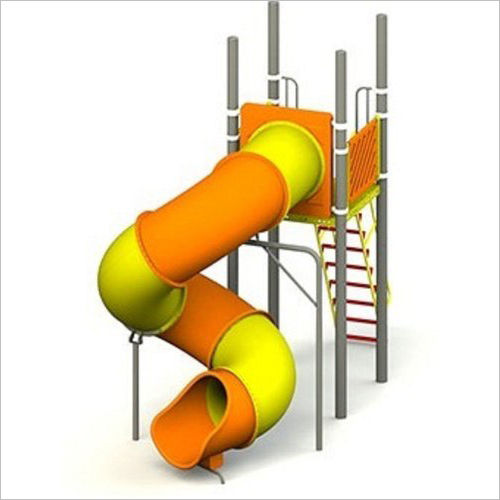 Kids Playground FRP Tube Spiral Slide