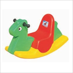 Plastic Pony Multi Color Rocker