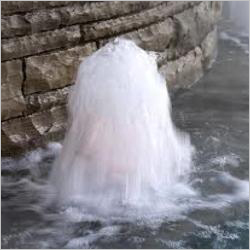 Stone Outdoor Foam Fountain