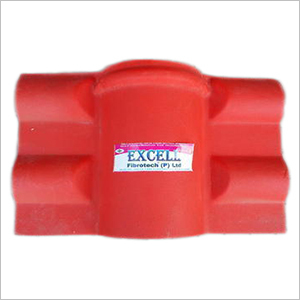 Red FRP Moulded Kavely Canopy