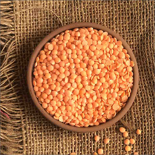 Orange Masoor Dal - Dried Whole Pulses, Pink Color | Naturally Rich in Protein, High in Dietary Fibre, Ideal for Curries and Khichdi