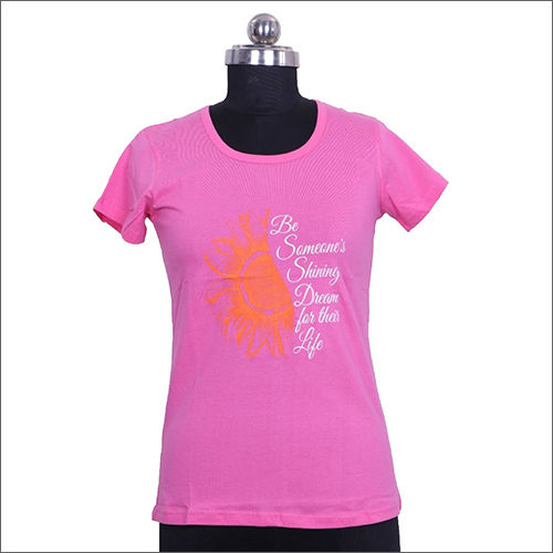 Ladies Short Printed T-Shirt Gender: Female