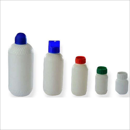 White Hdpe Admire Shape Pesticide Bottle