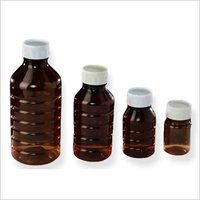 PET Amber Regular Pesticide Bottle