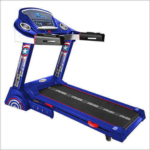 Semi-Auto Lubrication Motorized Treadmill