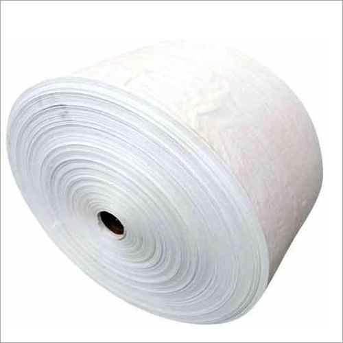 Plastic White Bopp Fabric