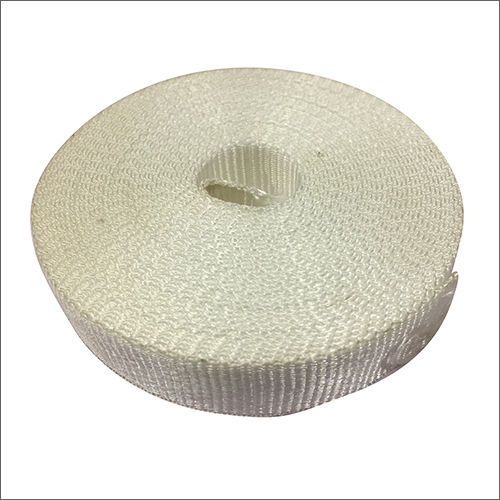 White Polyester Woven Lashing Belt