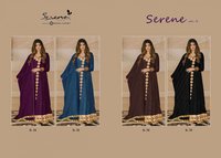 Serene Vol-3 S-31 Colors Faux Georgette Fancy Work Pakistani Dresses Catalog
