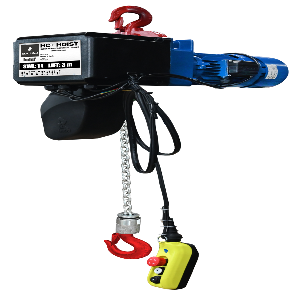 Industrial Electric Chain Hoist - Capacity: 0.25 - 5 Ton/Day