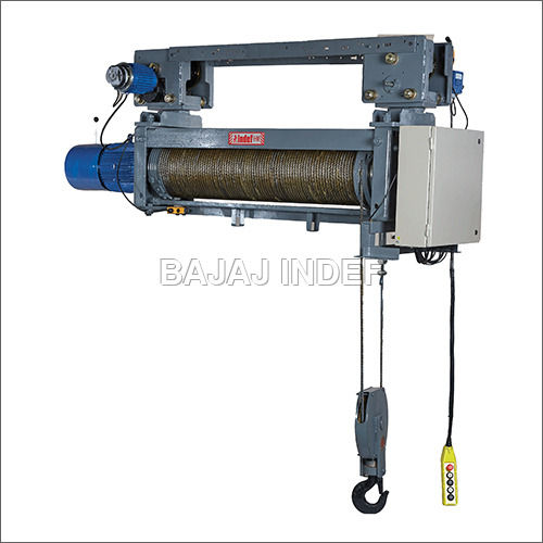 Hw Series Compact Wire Rope Hoist - Capacity: 1.5 - 40 Ton/Day