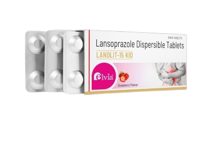 Lansoprazole 15 mg Dispersible Tablet By ELVIA CARE PVT. LTD.