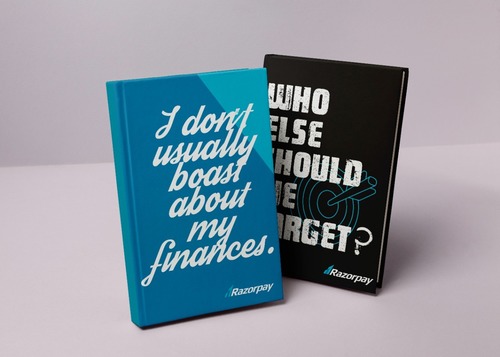 5X8 Inches Hardbound  Executive Notebook Perfect Binding