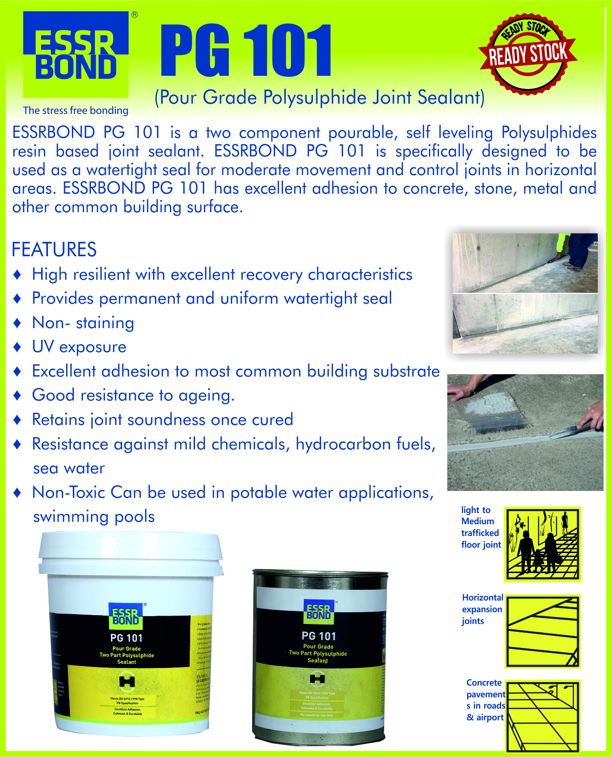 PG101 (pour Grade) Polysulphide Sealant Exporter,Supplier,Maharashtra ...